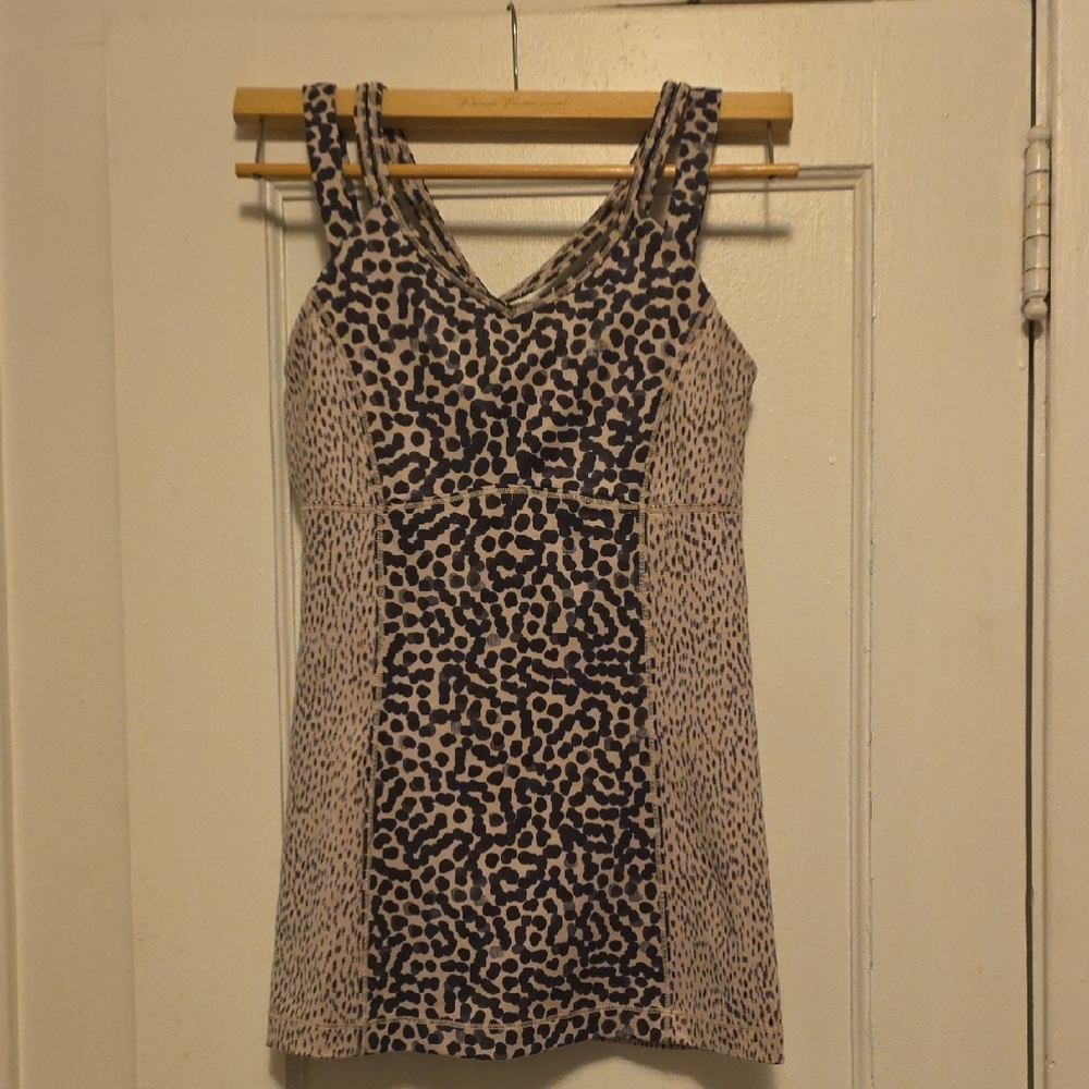 Lululemon Athletica Animal Print Tank Top
